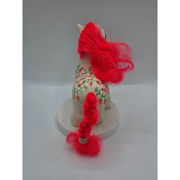 Vintage My Little Pony G1 Sugarberry Twice As Fancy Strawberry 1987 - Picture 6 of 7